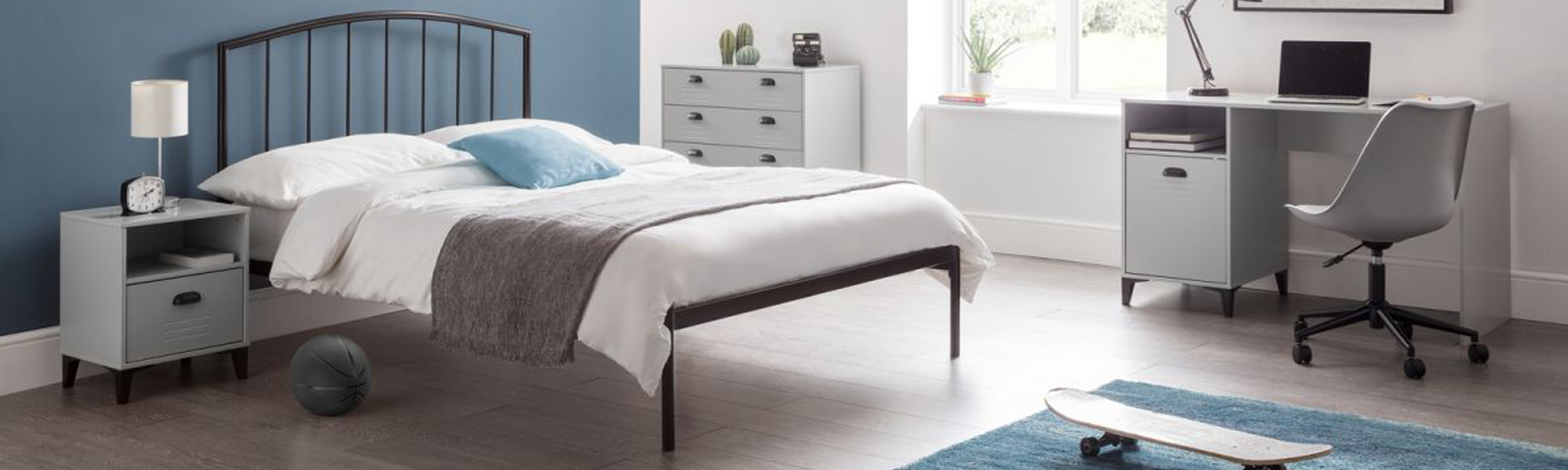Small Double Metal Bedsteads