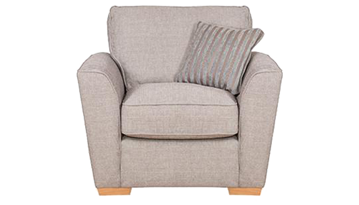 Transparent clearance comfy chair