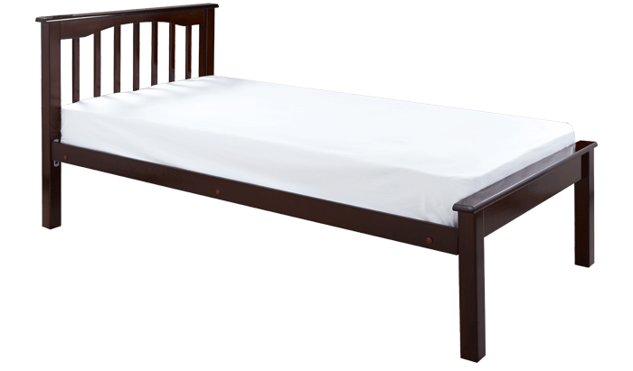 Belmont Walnut Low Foot End Bedstead