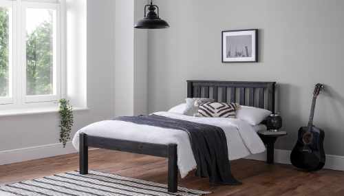 Small Double Bedstead Low Foot End