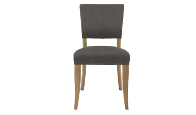Upholstered Chair Dark Grey