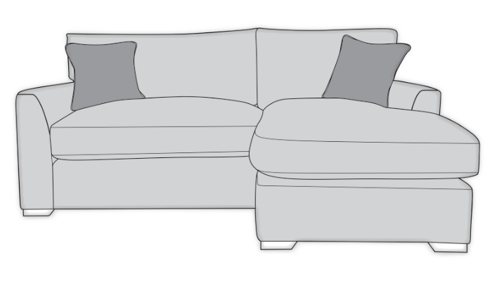 Chaise Sofa (Available as Left or Right Facing)