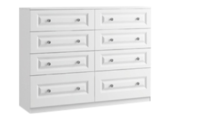 8 Drawer Twin Chest