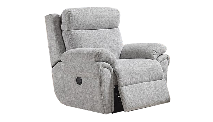 Finkelstein manual swivel shop recliner with ottoman
