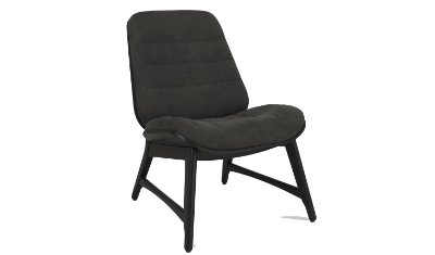 Peppercorn Casual Dining Chair Dark Grey