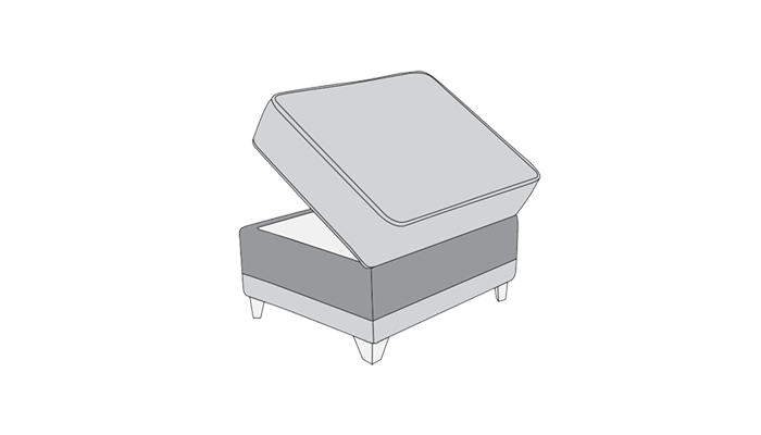 Storage Footstool